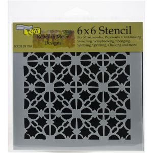 Стенсил "Linked Tiles", The Crafter's Workshop
