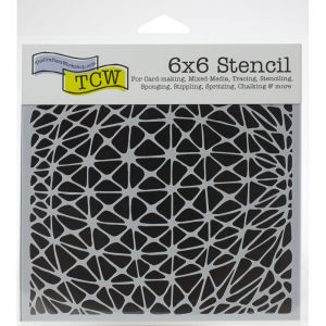 Стенсил "Geo Netting", The Crafter's Workshop