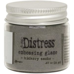 Дистрес ембосинг пудра "Hickory Smoke", Tim Holtz