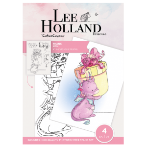 Комплект прозрачни печати "Thank You", Lee Holand