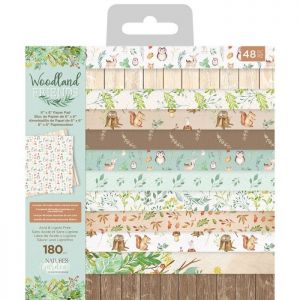 Дизайнерско блокче "Woodland Friends", 15см, Crafter's Companion