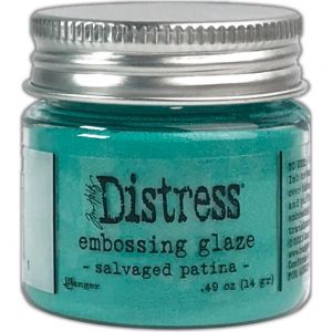 Дистрес ембосинг пудра "Salvaged Patina", Tim Holtz