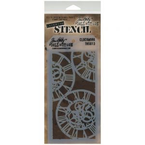 Стенсил "Clockwork", Tim Holtz