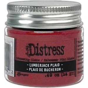 Дистрес ембосинг пудра "Lumberjack Plaid", Tim Holtz