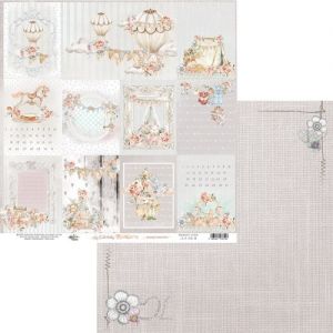 Дизайнерски лист "Cute Baby - Project Life Cards", Alchemy of Art