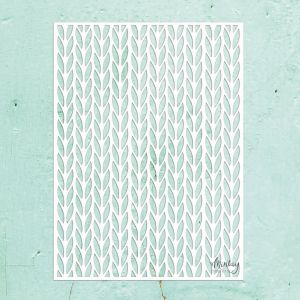 Стенсил "Knitwear", Mintay Papers