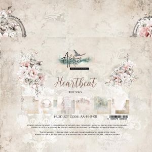 Дизайнерски хартии "Heartbeat", 20см, Alchemy of Art