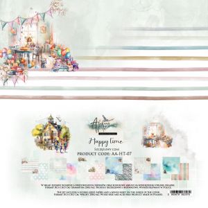 Дизайнерски хартии "Happy Time", 30см, Alchemy of Art