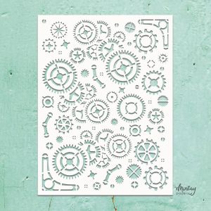 Стенсил "Steampunk", Mintay Papers
