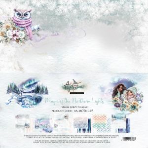 Дизайнерски хартии "Magic of the Northern Lights", 30см, Alchemy of Art