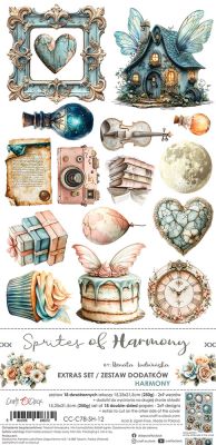 Дизайнерски елементи за изрязване "Sprites of Harmony-Harmony", Craft o'Clock