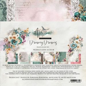 Дизайнерски хартии "Dreamy Dreams", 20см, Alchemy of Art