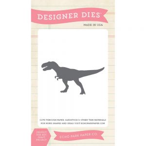 Дизайнерска щанца за изрязване "Tyrannosaurus Small", Echo Park