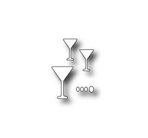 Дизайнерски щанци за изрязване "Cocktail Hour", Memory Box