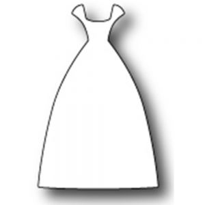 Дизайнерска щанца за изрязване "Small Formal Dress", Memory Box