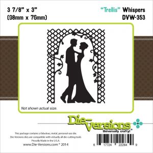 Дизайнерска щанца за изрязване "Whispers - Trellis", My Favorite Things