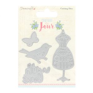 Дизайнерски щанци за изрязване "Couture du Jour", Dovecraft
