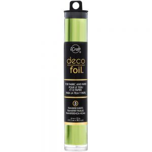 Фолио "Lime", 5л., 15см х 30.5см, Deco Foil