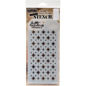Стенсил "Starry", Tim Holtz
