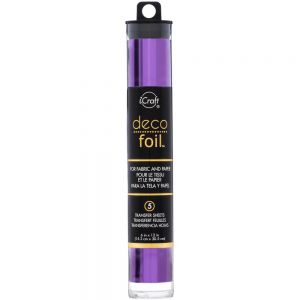 Фолио "Purple", 5л., 15см х 30.5см, Deco Foil