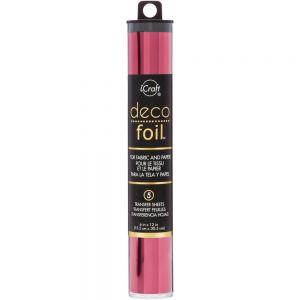 Фолио "Wild Cherry", 5л., 15см х 30.5см, Deco Foil
