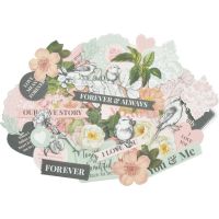Дизайнерски хартиени елементи "Everlasting", Kaisercraft