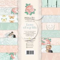 Дизайнерски хартии "Love of my life", 30см, Lemoncraft
