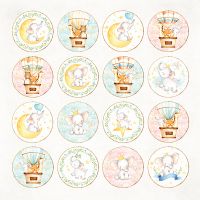 Дизайнерски лист "Baby Adventure" -8, 30см, Craft&You Design