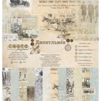 Дизайнерски хартии "Джентльмен", 30см, Craft Paper