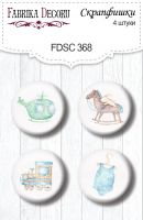 Скрапбукинг копчета "Dreamy baby boy 1 #368", Fabrika Decoru