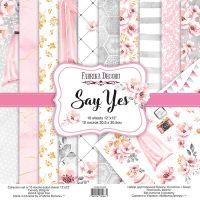 Дизайнерски хартии "Say Yes", 30см, Fabrika Decoru