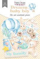 Дизайнерски хартиени елементи "Dreamy baby boy", Fabrika Decoru