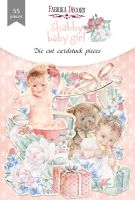 Дизайнерски хартиени елементи "Shabby baby girl redesign", Fabrika Decoru