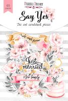 Дизайнерски хартиени елементи "Say Yes", Fabrika Decoru