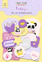 Дизайнерски хартиени елементи "My little baby girl-1", Fabrika Decoru
