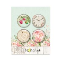 Скрапбукинг копчета "Raspberry Garden", Lemoncraft