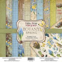 Дизайнерски хартии "Botany spring", 30см, Fabrika Decoru