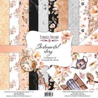 Дизайнерски хартии "Sentimental story", 20см, Fabrika Decoru