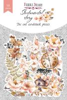 Дизайнерски хартиени елементи "Sentimental story", Fabrika Decoru