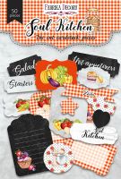 Дизайнерски хартиени елементи "Soul Kitchen", Fabrika Decoru