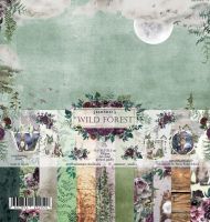 Дизайнерски хартии "Wild forest", 30см, Summer Studio
