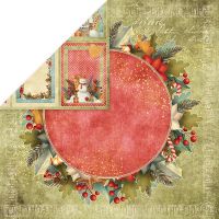 Дизайнерски лист "Colors of Christmas"-6, 30см, Craft&You Design