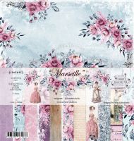 Дизайнерски хартии "Marseille", 30см, Summer Studio