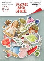 Дизайнерски хартиени елементи "Sugar and Spice", Scrapmir
