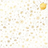 Дизайнерски ацетатен лист "Dandelions-Gold", Kora Projects