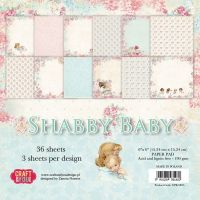 Дизайнерско блокче "Shabby Baby", 15см, Craft&You Design