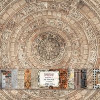 Дизайнерски хартии "Heritage Texture", 30см, Fabrika Decoru