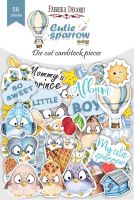 Дизайнерски хартиени елементи "Cutie sparrow boy", Fabrika Decoru