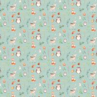 Дизайнерско блокче "Woodland Friends", 15см, Crafter's Companion