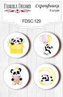 Скрапбукинг копчета "My little baby girl #129", Fabrika Decoru